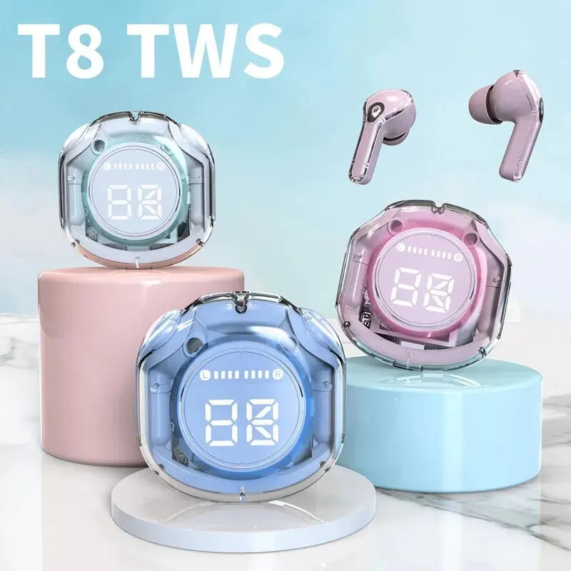 NEW T8 TWS Wireless Bluetooth Headset 5.3